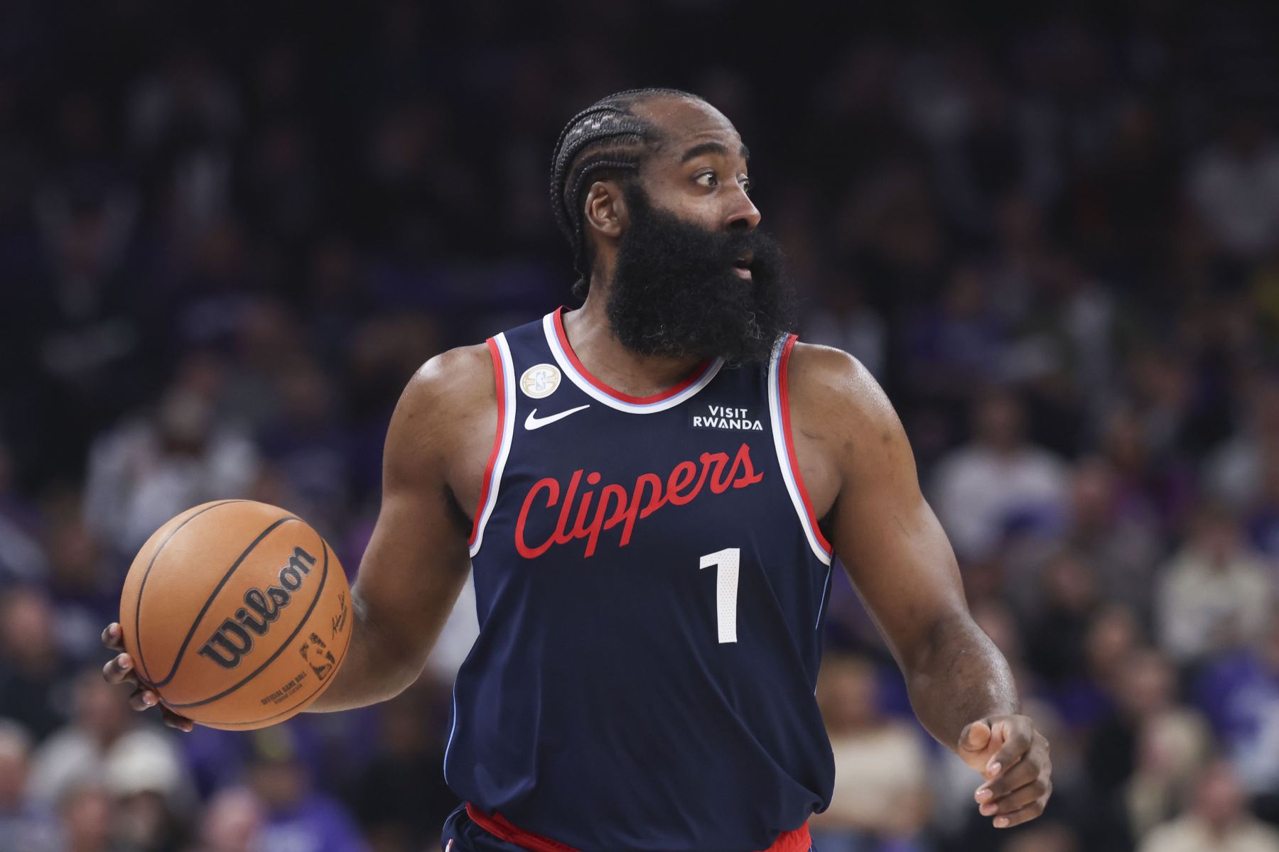 Harden có 8 cú triple-double trong sự nghiệp Clippers của mình, nhiều nhất trong lịch sử đội bóng và hơn 40 cú triple-double, đứng thứ hai trong lịch sử NBA.