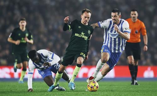 Brighton đấu với Brentford