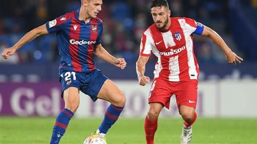 Levante đấu với Atletico Madrid