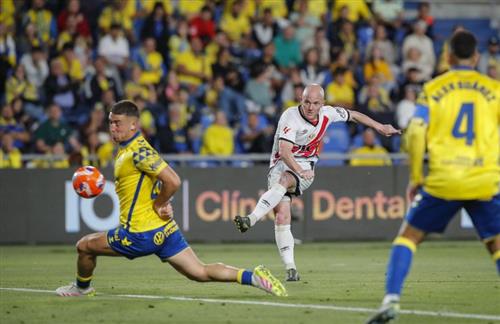 Las Palmas đấu với Rayo Vallecano