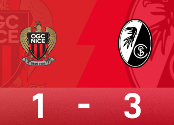 Tường thuật Europa League: Đau buồn sút bóng, Sherhant ghi bàn, Freiburg 3-1 Nice