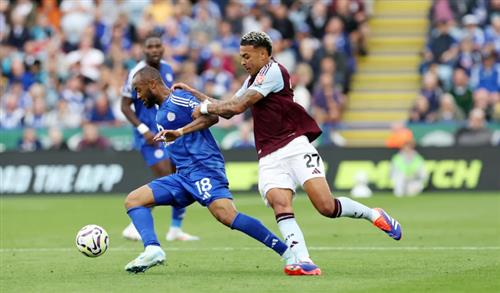 Leicester City đấu với Aston Villa
