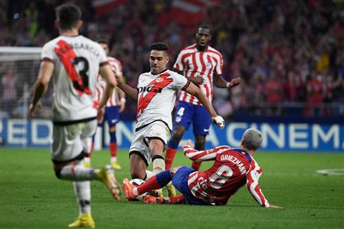 Atletico Madrid đấu với Rayo Vallecano