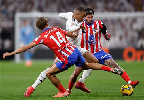 Real Madrid đấu với Atletico Madrid